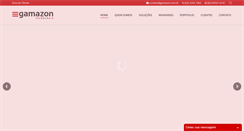 Desktop Screenshot of gamazon.com.br